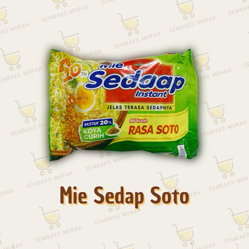 

MIE SEDAP SOTO 1 BUNGKUSS