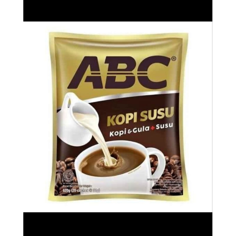 

ABC kopi susu 1 renteng isi 10pcs