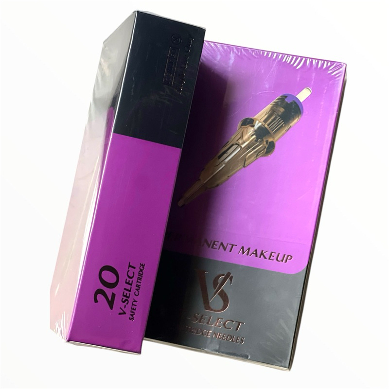 Paket Jarum Tattoo & PMU Cartridge EZ V-SELECT tipe 801RL + 1001RL (New Upgrade)