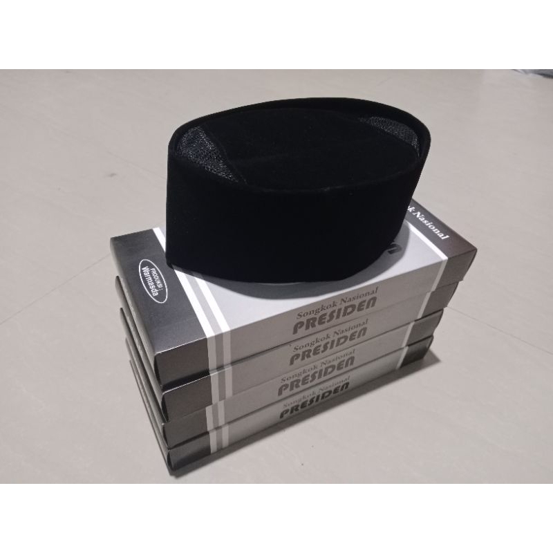 Peci Hitam AC terlaris (best seller)-songkok hitam-peci hitam anak-peci hitam dewasa-peci hitam polo