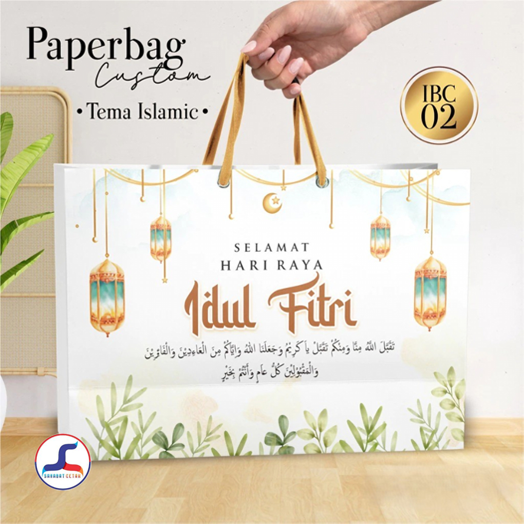 

PAPER BAG HARI RAYA IDUL FITRI I TAS TENTENG HAMPERS LEBARAN ISLAMI MURAH