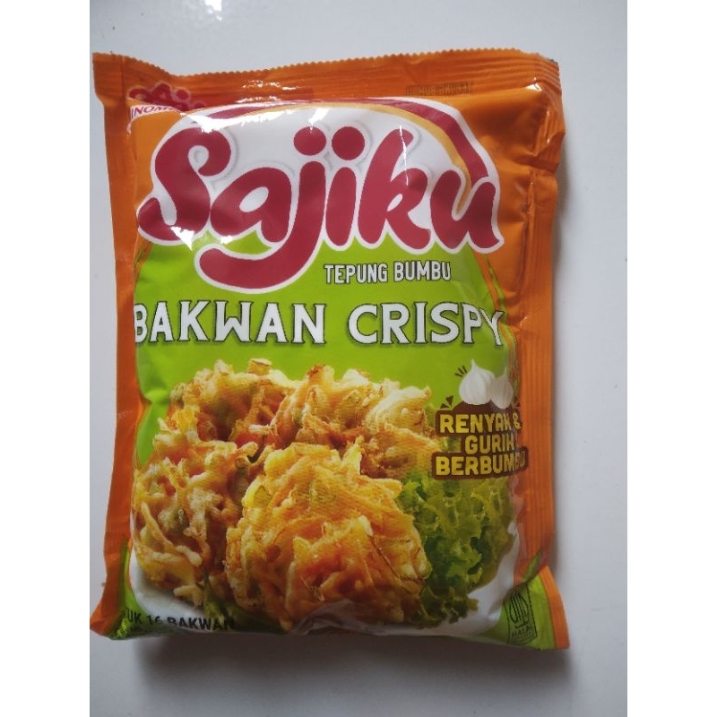 

Tepung Bumbu Bakwan Crispy Sajiku Kemasan 210 Gram