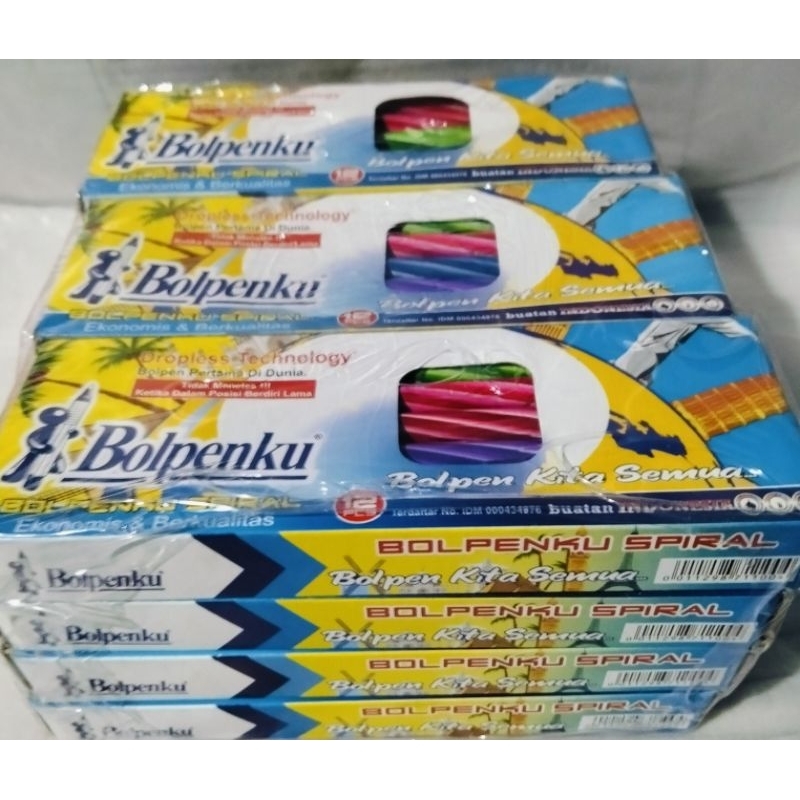 

Bulpenku original satu pack isi 12 pcs