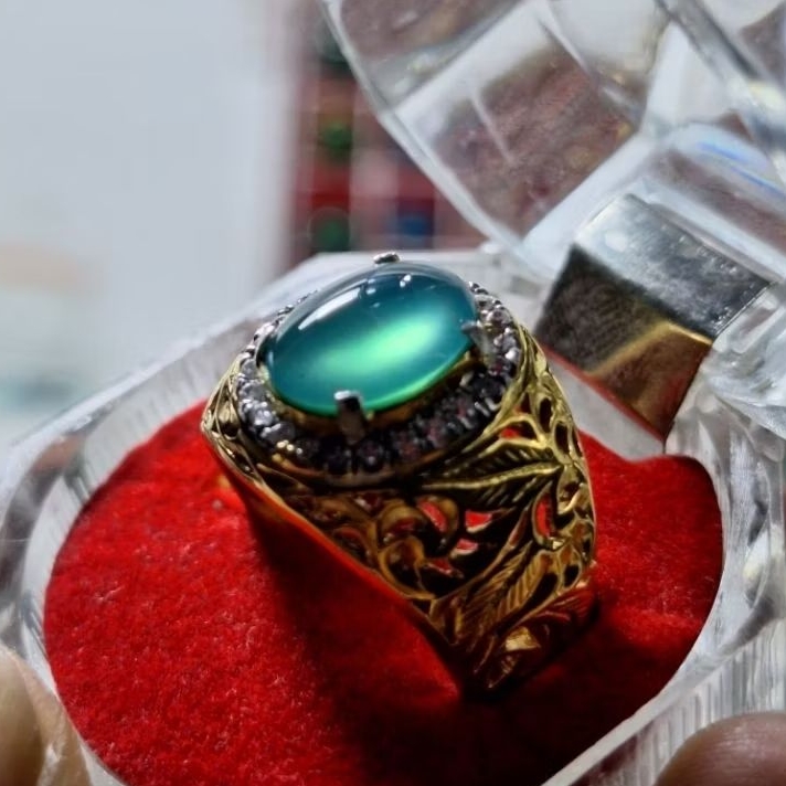 BATU CINCIN BACAN HQ RING PERAK UKIR