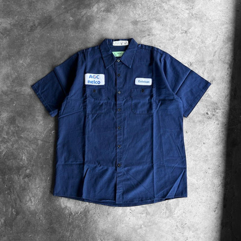 RED KAP - WORK SHIRT SHORT SLEEVE DARK NAVY