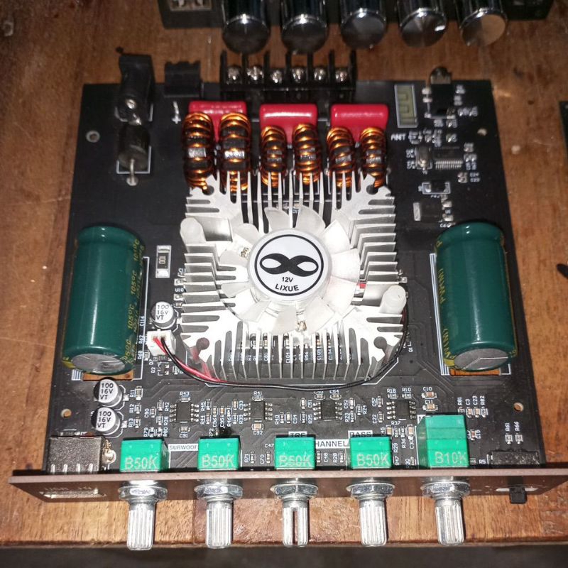 amplifier class d HT 21 modif core toroid