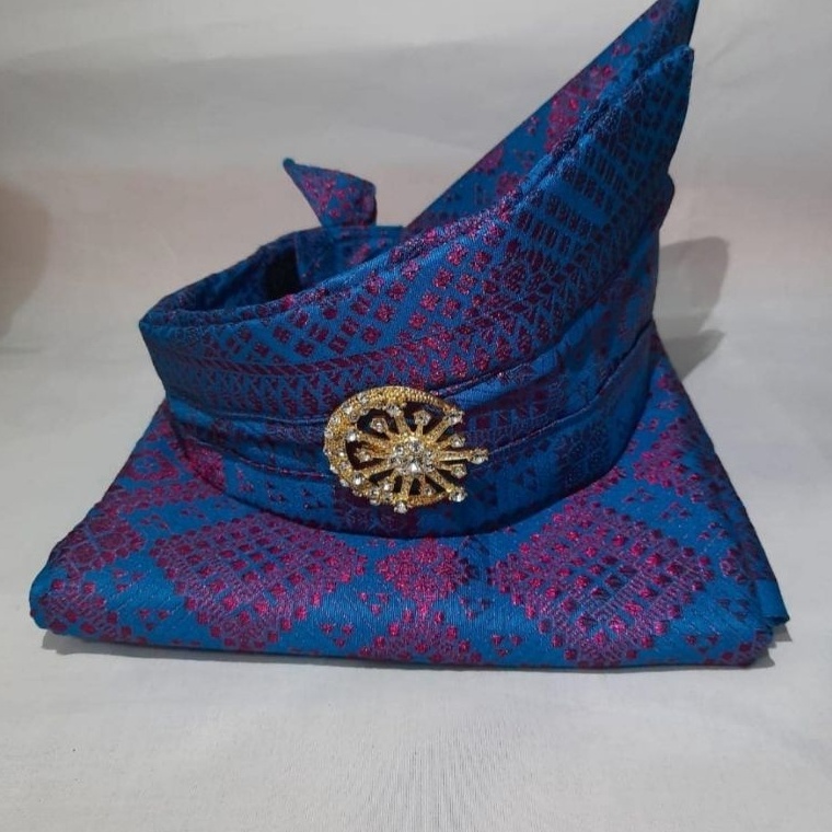 KODE A49S TANJAK SONGKET SET TANJAK DAN SONGKET TANJAK MELAYU RIAU TANJAK MELAYU SIAK
