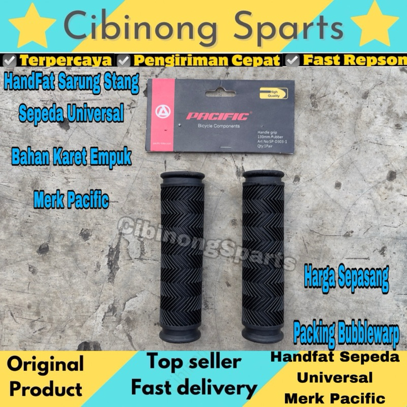 Handfat Handgrip Sepeda Sarung Stang Sepeda Pacific Universal Sepeda Anak BMX MTB Gunung Fixie Onthe