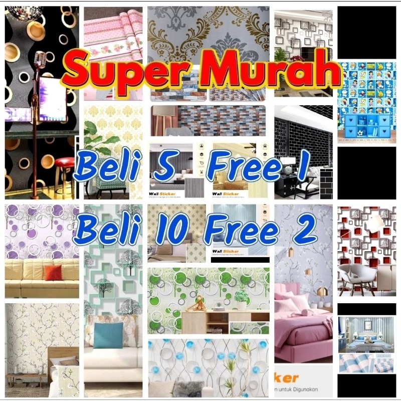 Wallpaper Dinding -Wallpaper Dinding Kamar Tidur - Wallpaper Tembok Ruang Tamu - Wallpaper Dapur - T