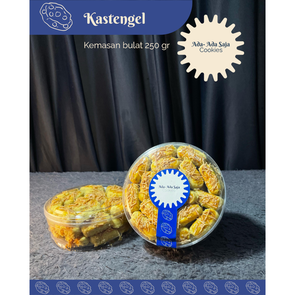 

ADA ADA SAJA COOKIES KASTENGEL KUE KERING PREMIUM RAMADHAN UKURAN KEMASAN BULAT 250 GR / JAR 500 ML | LEBARAN | PUASA | HAMPERS | HANTARAN | HOMEMADE