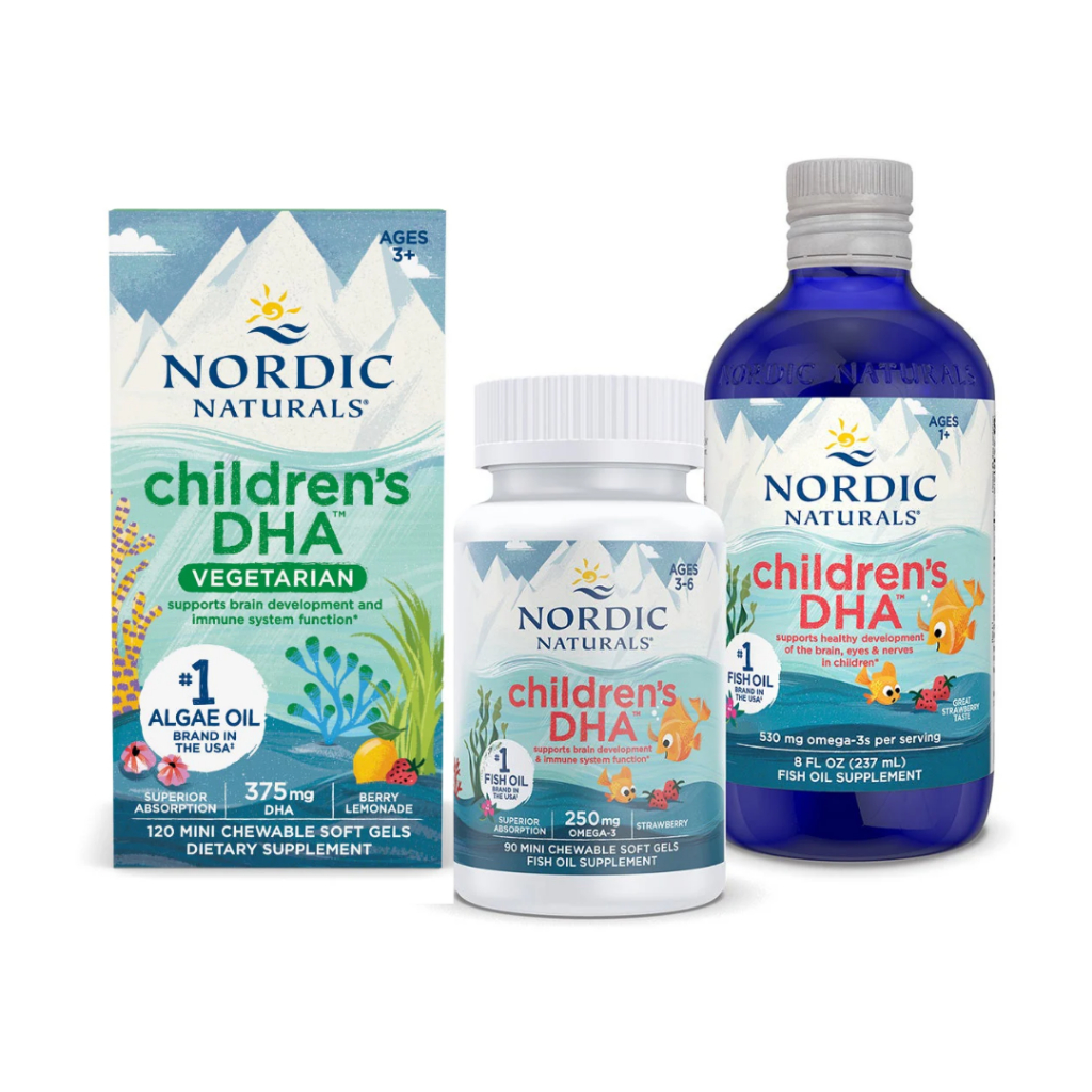 Nordic Naturals Children’s DHA, EPA & DHA untuk Perkembangan & Fungsi Otak Anak