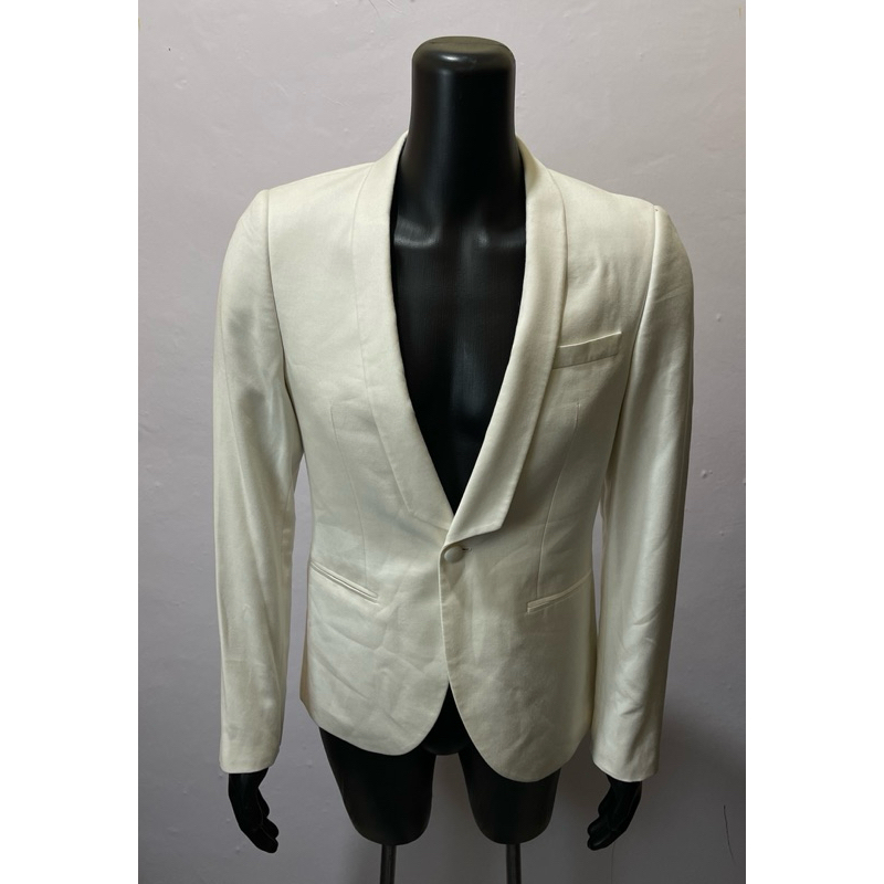 topman blazer white jas casual s