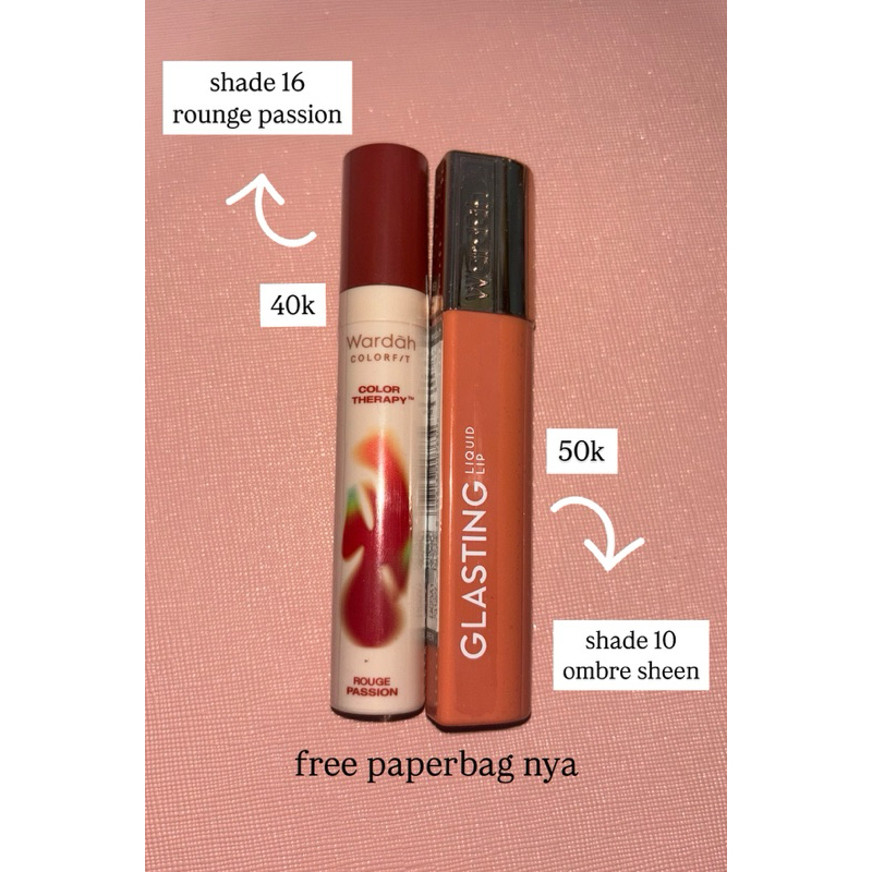 Lip produk Wardah