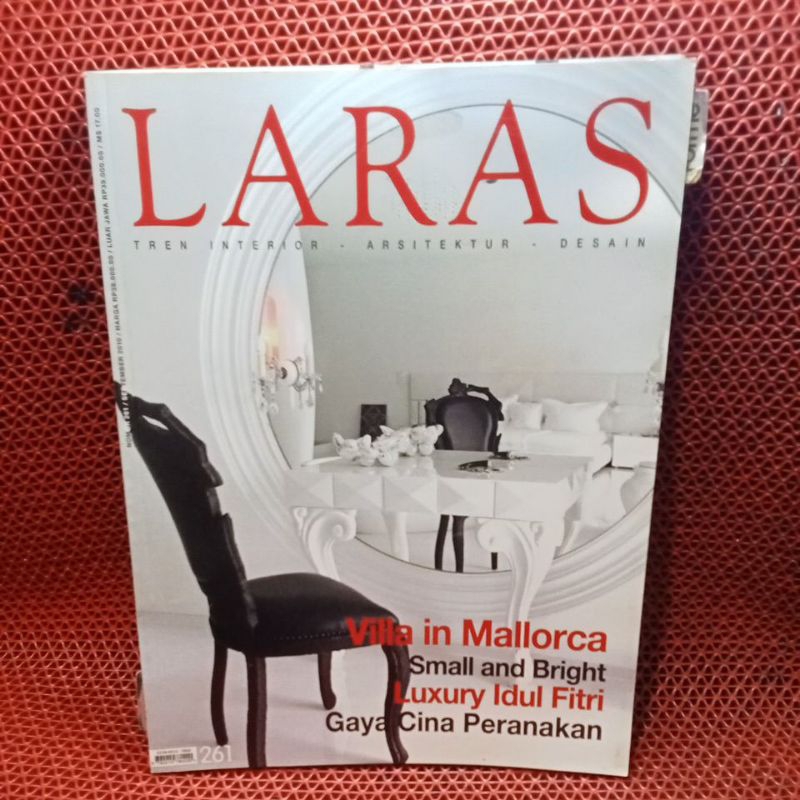 Majalah LARAS Trend Interior Arsitektur Desain