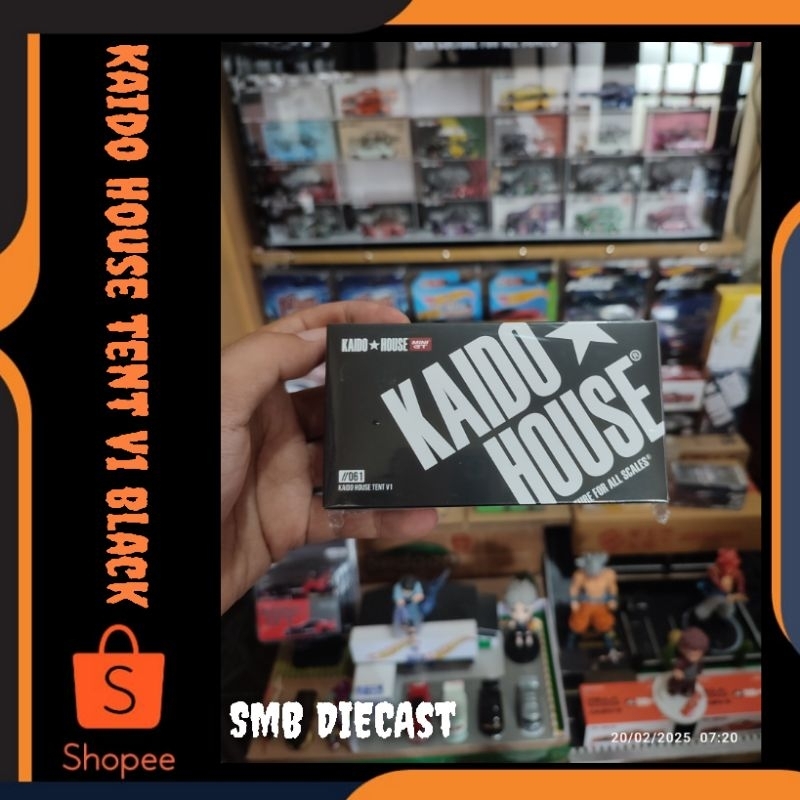 KAIDO HOUSE MINI GT KAIDO HOUSE TENT V1 BLACK KHMG061