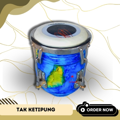 Tak Ketipung Cetak Rebana Hadroh Dangdut Ukuran 6 in Ketiplak