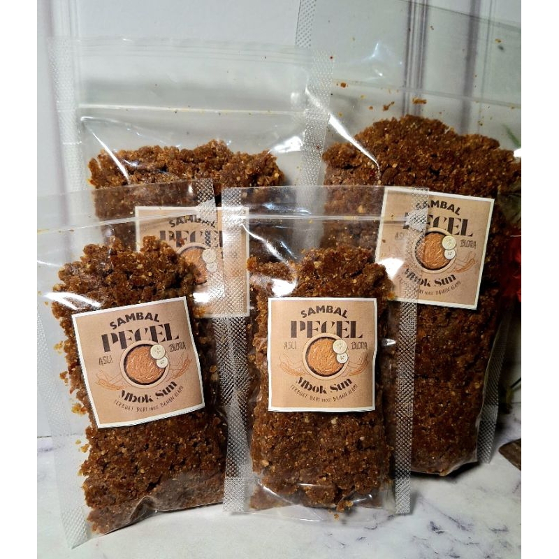 

sambal pecel tumbuk jawa khas blora 250 gram