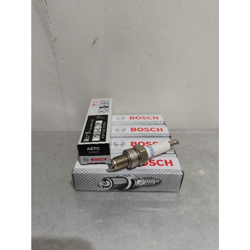 Busi Motor BOSCH U5AC Busi Grand Supra Mio Soul Karbu Vega Jupiter Shogun Smash Spin