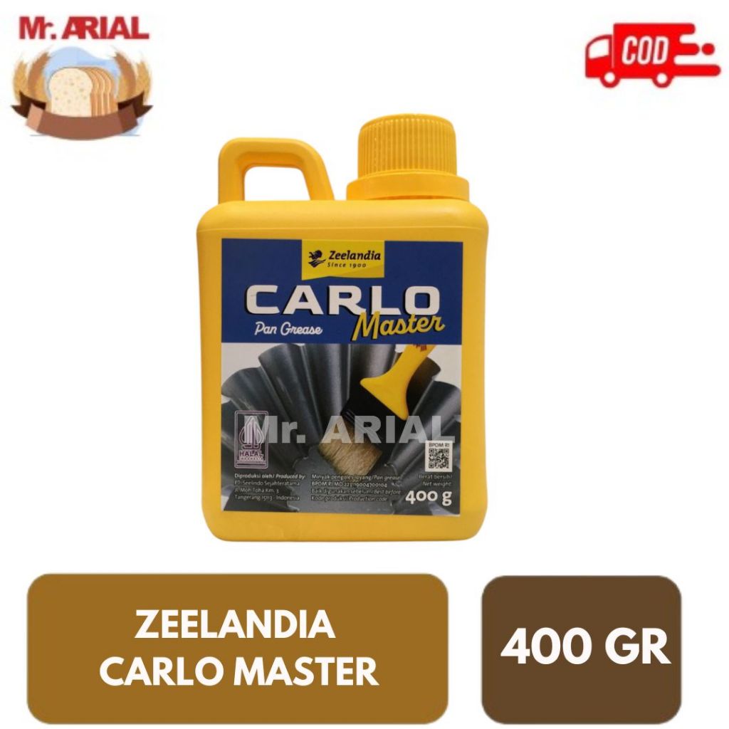 

Carlo Master 400 Gr / Zeelandia / Pengoles Loyang