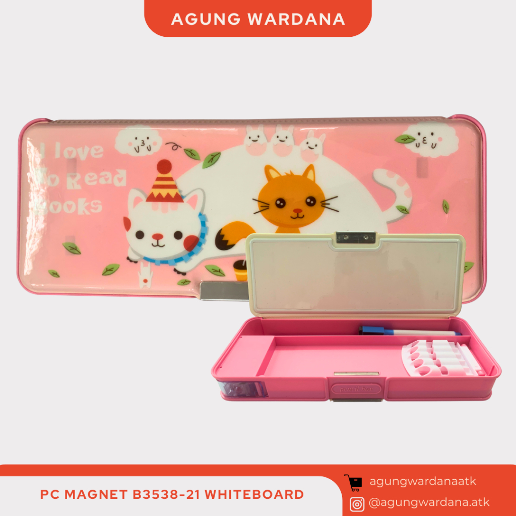 

TEMPAT PENSIL MAGNET DENGAN PAPAN TULIS