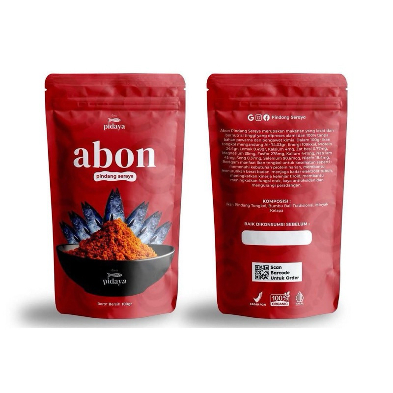 

Abon pindang seraya (pidaya)