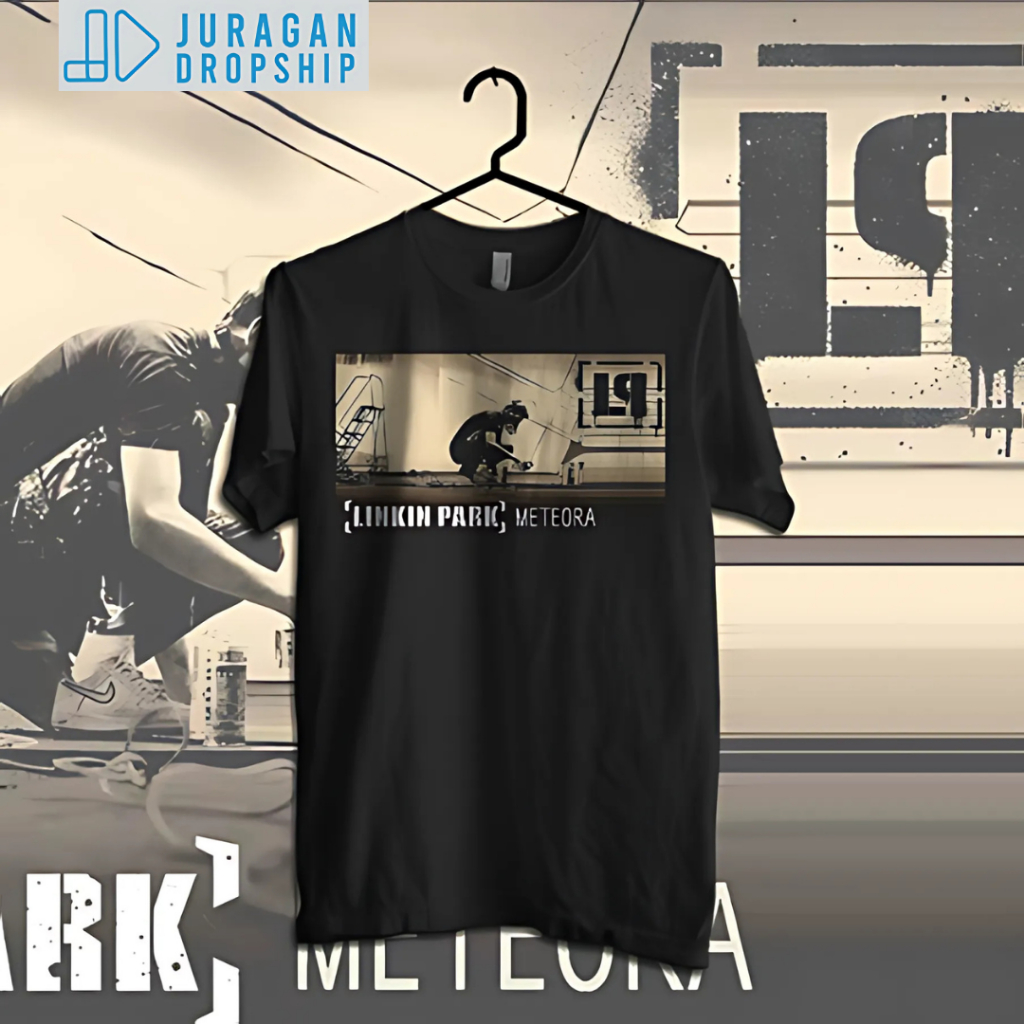 Kaos Pria Wanita Juragan Dropship Linkin Park