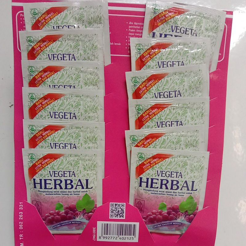 

Vegeta herbal isi 12 saset