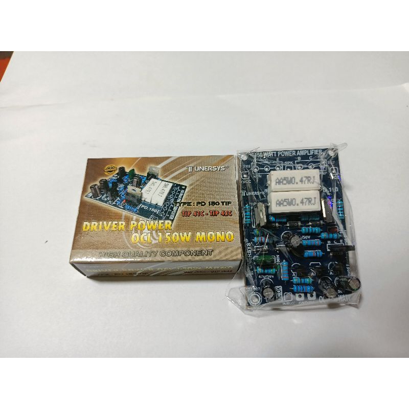 DRIVER POWER TUNERSYS OCL 150WATT MONO TIP41C-TIP42C