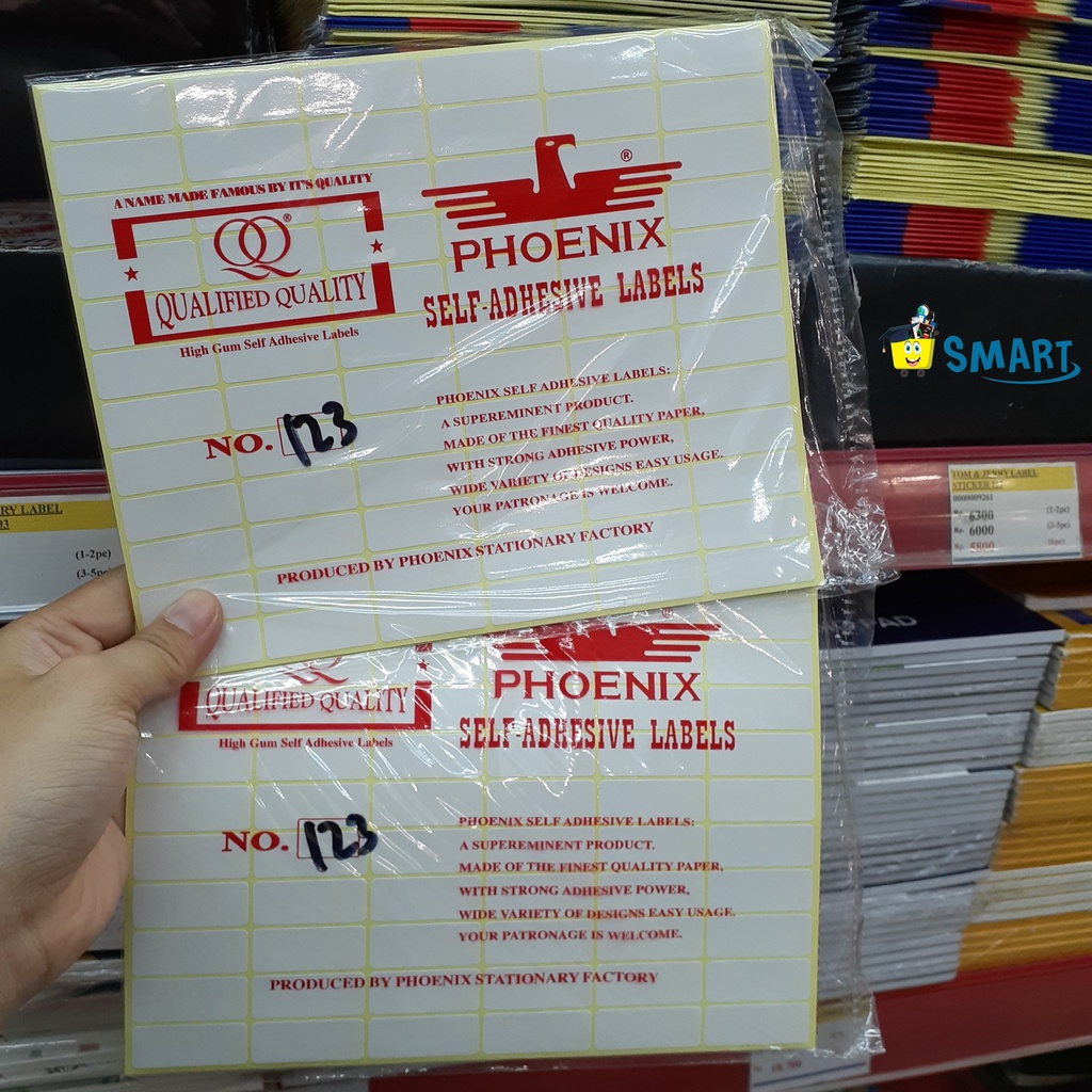 

PHOENIX LABEL STICKER 123