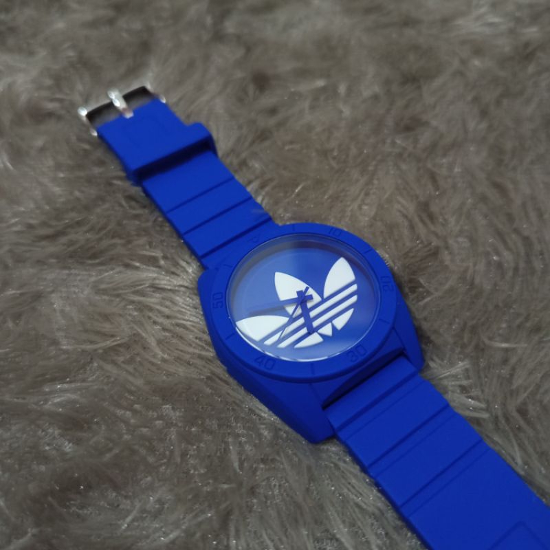 Adidas ORIGINALS Watch Santiago Blue White ADH6169