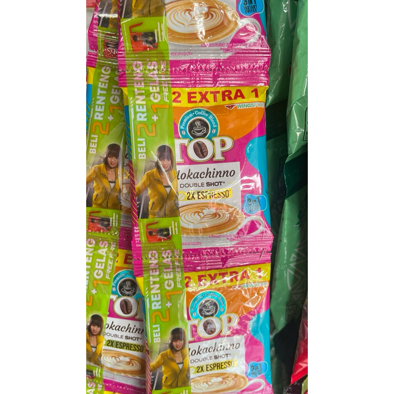 

Top Mokachino 1 renteng isi 15pcs / Top mokachino 3in1 espresso