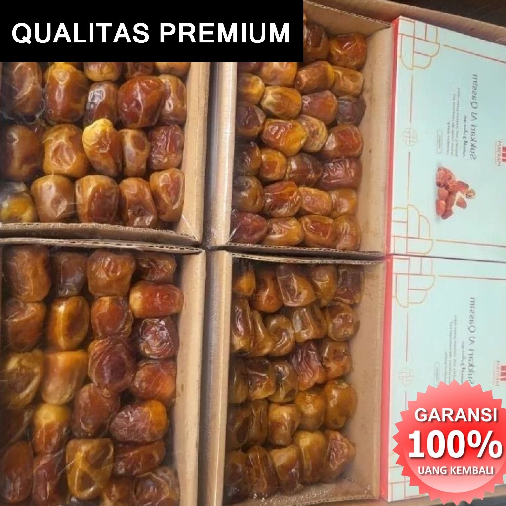 

Kurma Sukari 1kg Organik High Quality Manis Alami, Kualitas Terbaik