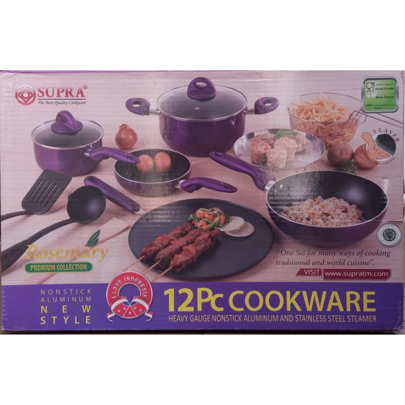 Supra Cookware 12 pcs Rosemary