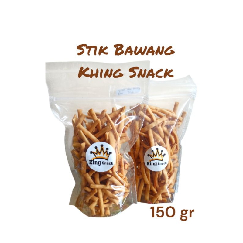 

STIK BAWANG 150 GR, Khing Snack