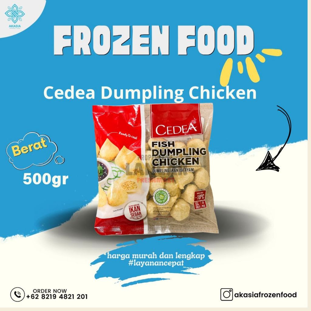 

Cedea Dumpling Chicken 500gr