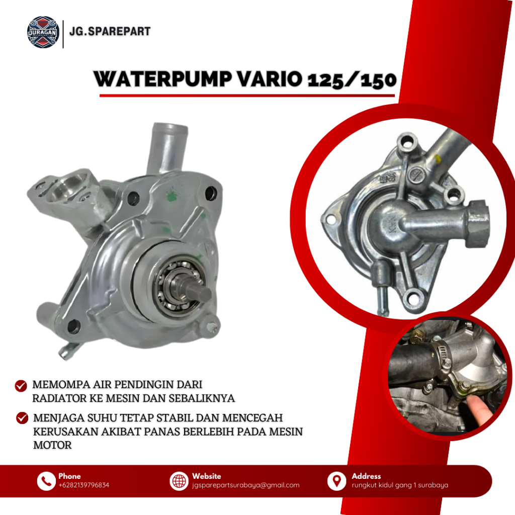 WATERPUMP VARIO 125/150