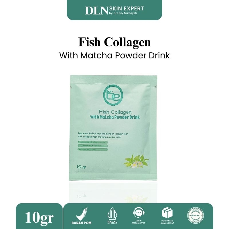 Minuman Kolagen Collagen Drink dr.Be Kolagen Matcha