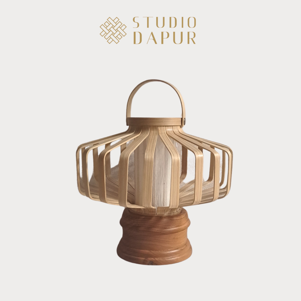 Studio Dapur Lampu Meja Bambu Bamboo Penjor Table Lamp