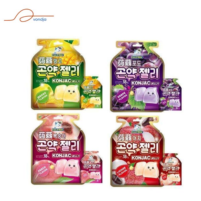 

Konjac Jelly Dolphin Isi 15 Halal