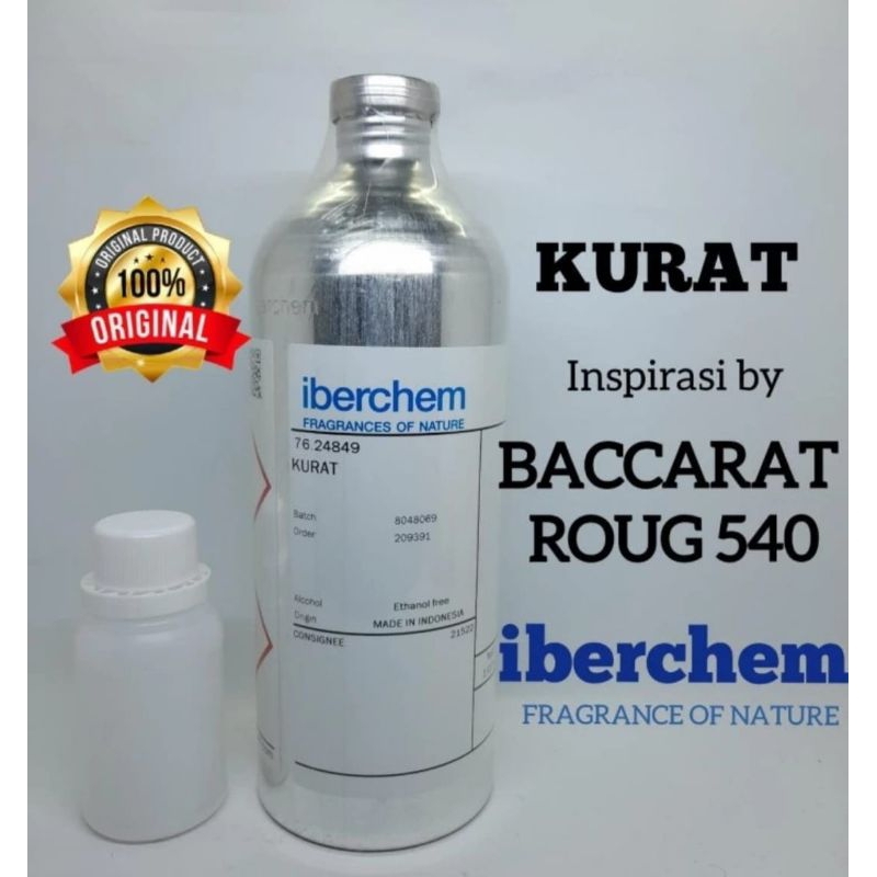 Bibit parfum/biang parfume iberchem Kurat/Baccarat Rouge