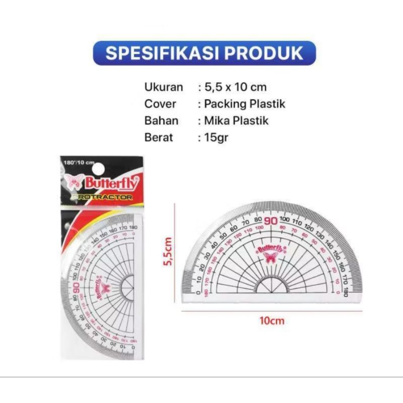 

Roll busur 180° buterfly...
