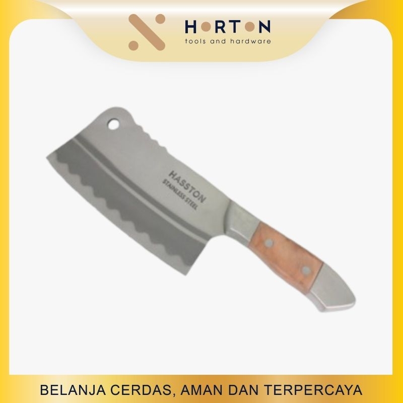 HASSTON PROHEX Pisau Cincang (3020-012) / Pisau Daging Hasston Stainless Steel