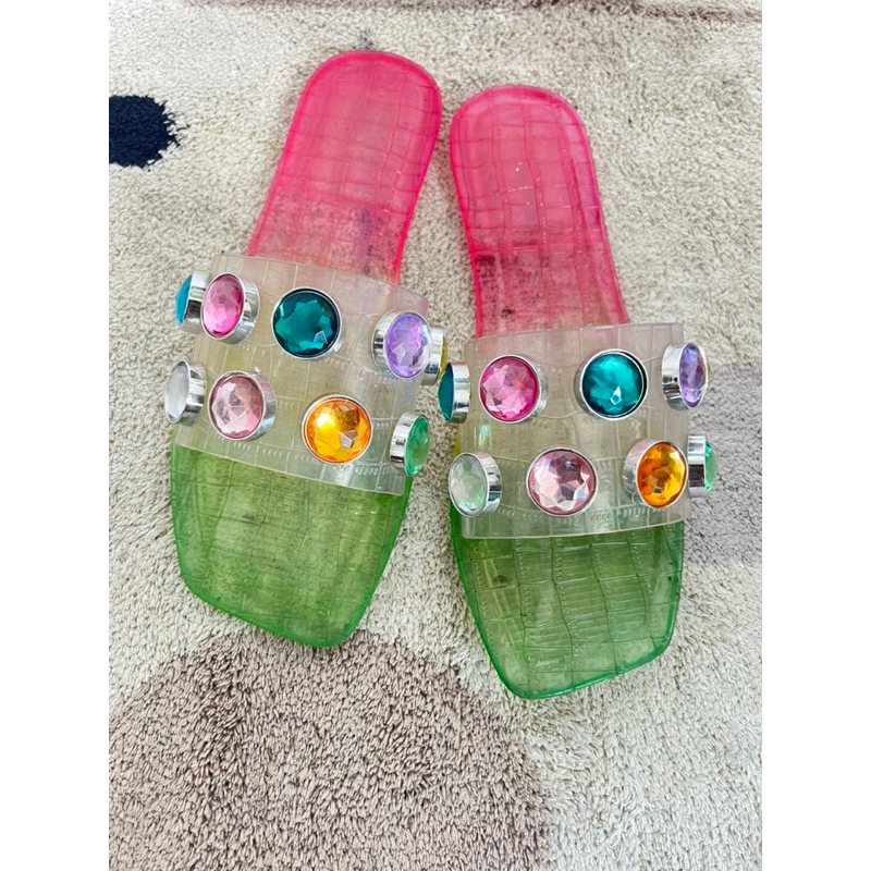 preloved sandal jelly bunny authentic