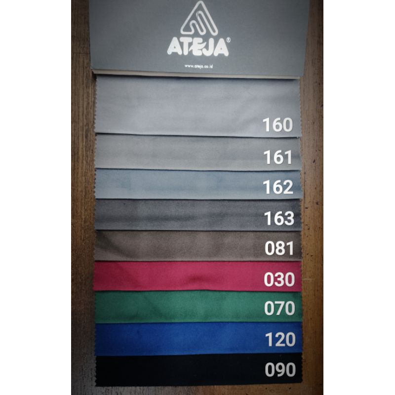 Kain Bludru Suede Halus Sofa Jok Kursi Export Quality ATEJA - NAKAMA