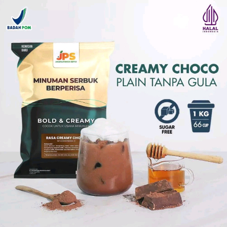 

Powder Drink JPS Bubuk Minuman Rasa CREAMY CHOCO PLAIN 1Kg