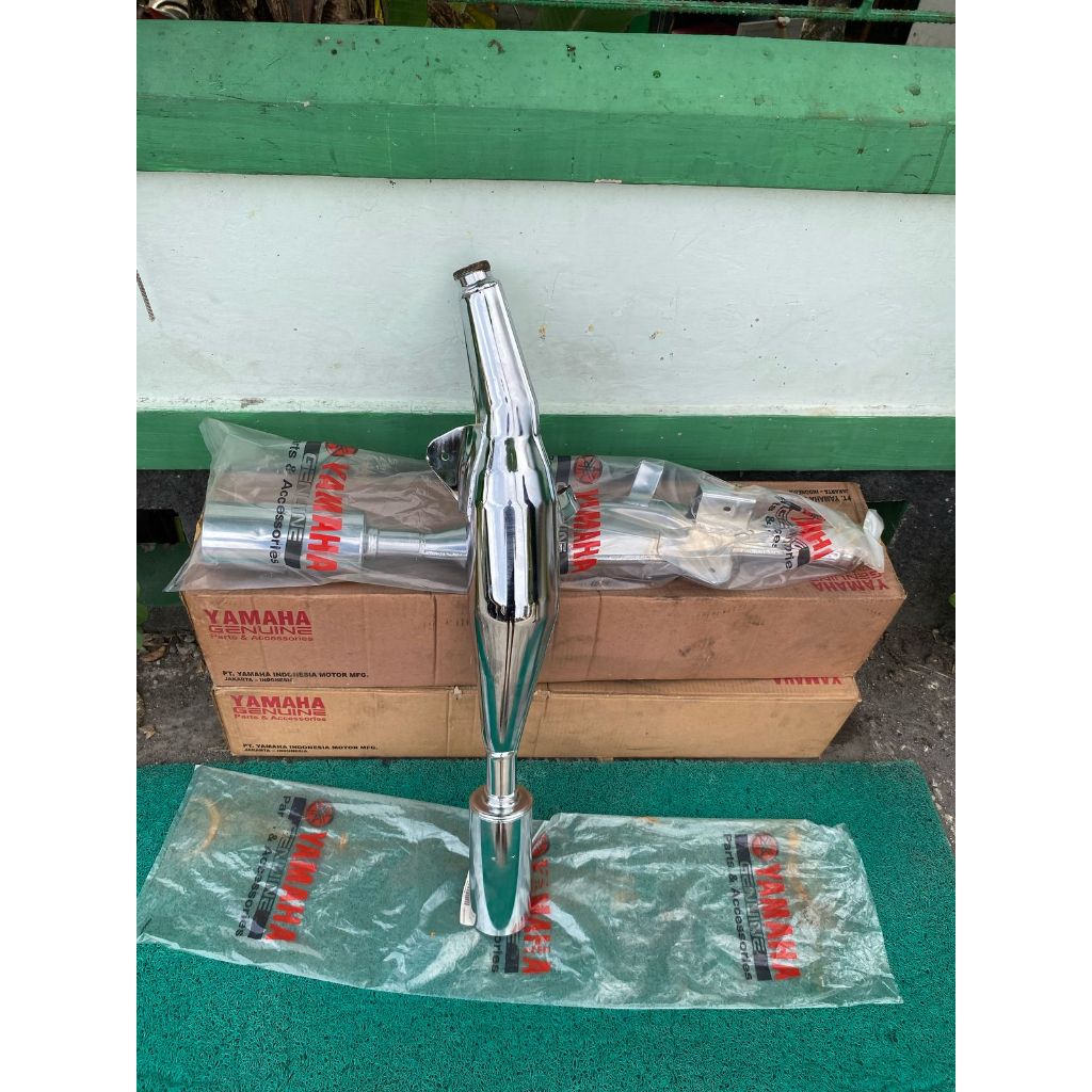 Knalpot Original Yamaha FizR / F1ZR / FIZ R/ F1Z R/ Kenalpot ori PizR