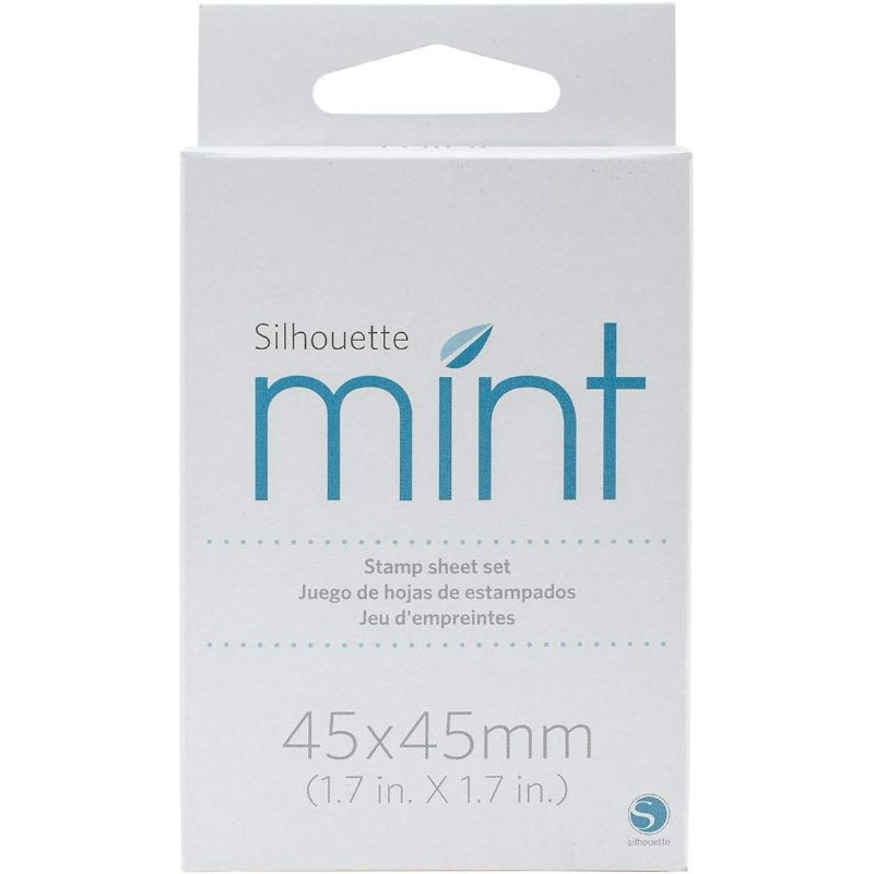 

Silhouette Mint stamp sheet set 45x45mm