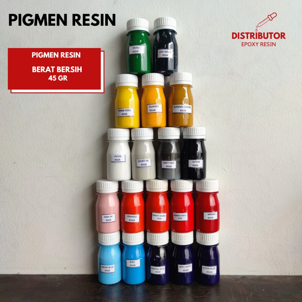 

Tk1- Pigmen Pewarna Resin / Cat Resin 45Gram