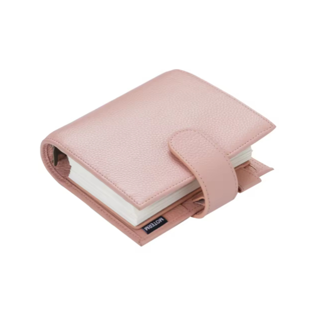

Moterm Luxe 2.0 Series Pocket Size Leather A7 Diary - Dusty Rose