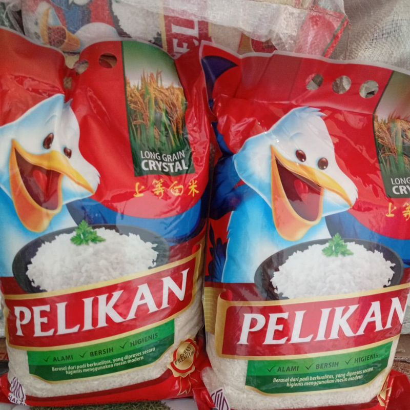 

Beras Pelikan 5kg (5pcs)